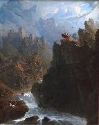 John Martin The Bard oil